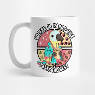 Caffeinated Japanese Parrot Mug